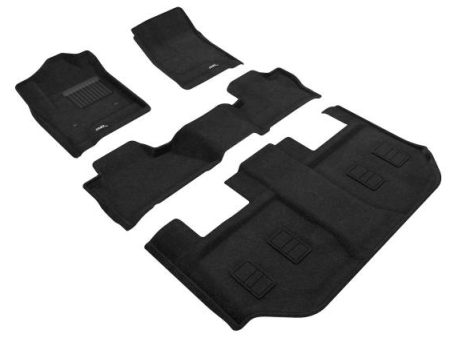 3D MAXpider Floor Mats Chevy Suburban (2015-2020) All-Weather Elegant Series - Complete Set Discount