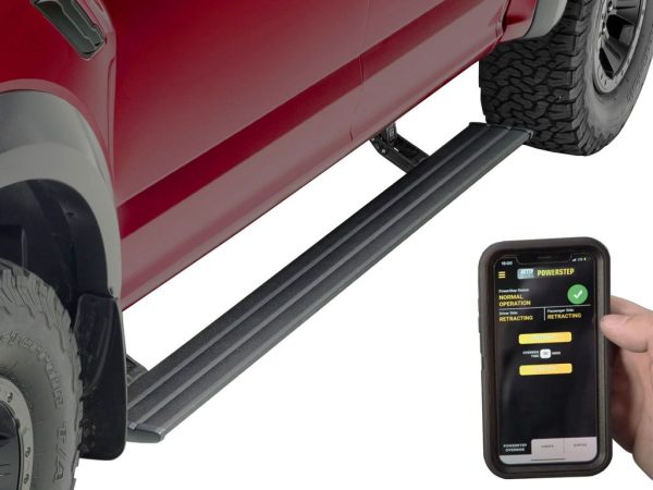 AMP Research PowerStep Ford F150 Lightning (22-23) PowerBoost (21-23) [Smart Series] Power Side Steps Running Boards Fashion