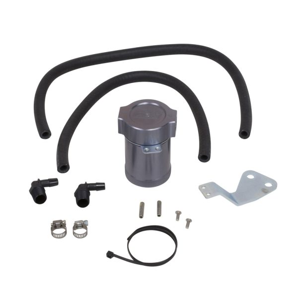 BBK Oil Separator Kit Chevy Silverado 5.3 6.2L V8 (2014-2018) w  Billet Aluminum Catch Can 1928 For Discount