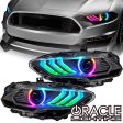 Oracle LED Projector Headlights Ford Mustang S550 (2018-2023) Sequential Dynamic ColorSHIFT RGB - 8204-332 Online Hot Sale