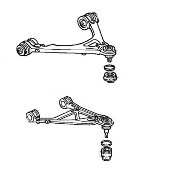 Ballade Sports Ball Joint Honda S200 (2000-2009) Upper Front   Rear - BS-S2K-FRBJ For Discount