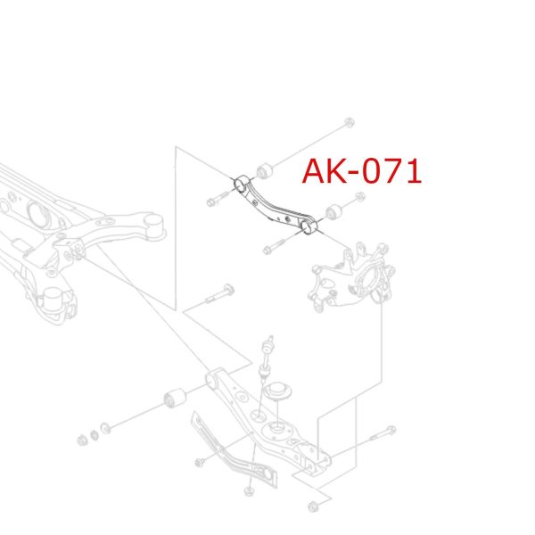 Godspeed Camber Kit Hyundai Tucson (2015-2021) Rear Upper Arms - Pair Fashion