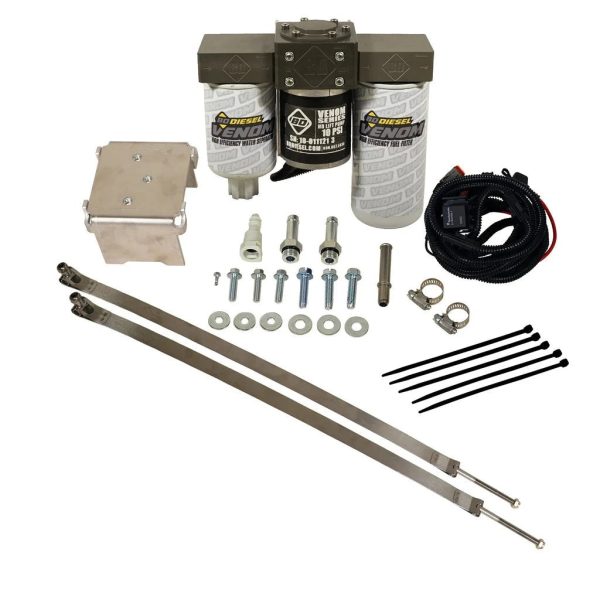 BD Diesel Venom Fuel Lift Pump Chevy Silverado Duramax 6.6L (11-16) w  Filter & Separator - 1050323 Discount