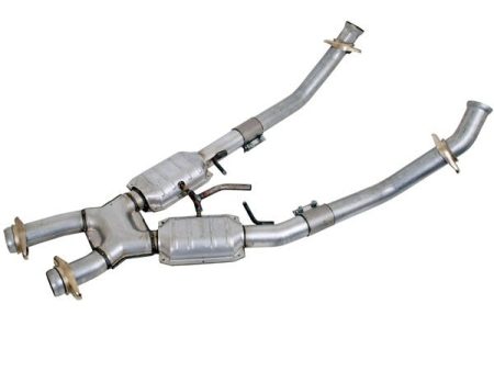 BBK X-Pipe Ford Mustang 5.0L (86-95) 2.5  High Flow Catted Supply