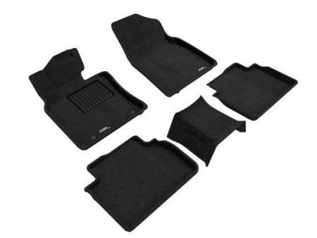 3D MAXpider Floor Mats Toyota Camry FWD (2018-2024) All-Weather Elegant Series - Complete Set For Cheap