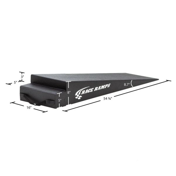 Race Ramps 8  Tall Trailer Ramp (8.7 or 6.3 Degree Approach Angle) Extra Wide or Long Online now