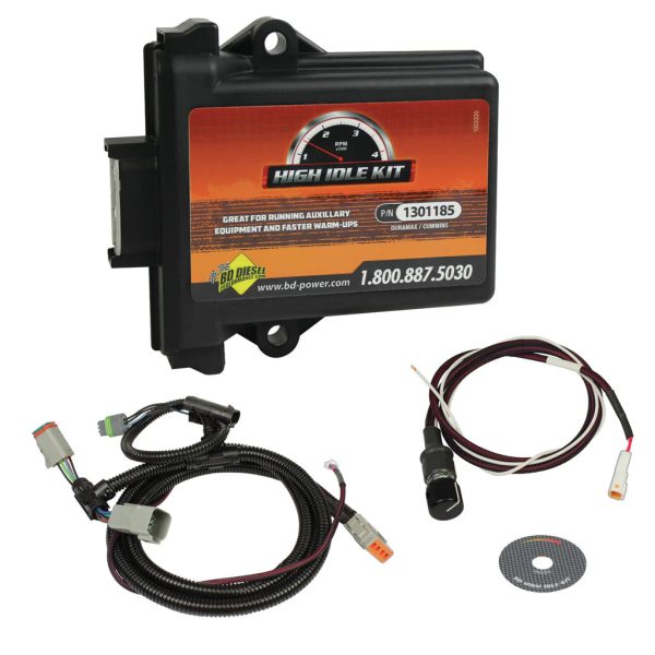 BD Diesel High Idle Kit Dodge Cummins 5.9L (98.5-04) 24 Valve & CR w  Bell Rank Mounted Apps - 1036620 Cheap