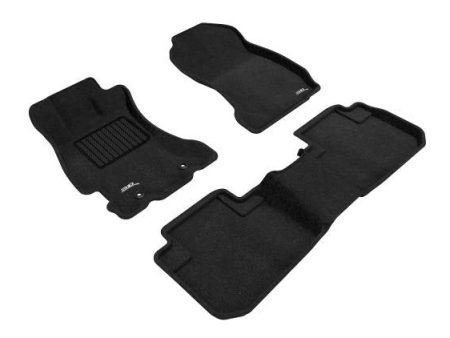 3D MAXpider Floor Mats Subaru Forester (2014-2018) All-Weather Elegant Series - Complete Set Hot on Sale