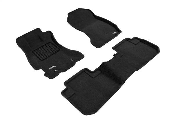 3D MAXpider Floor Mats Subaru Forester (2014-2018) All-Weather Elegant Series - Complete Set Hot on Sale