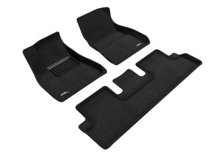 3D MAXpider Floor Mats Tesla Model 3 (2018-2019) All-Weather Elegant Series - Complete Set Online Hot Sale