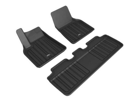 3D MAXpider Floor Mats Tesla Model Y (2021-2024) All-Weather Elitect Series - Complete Set Supply