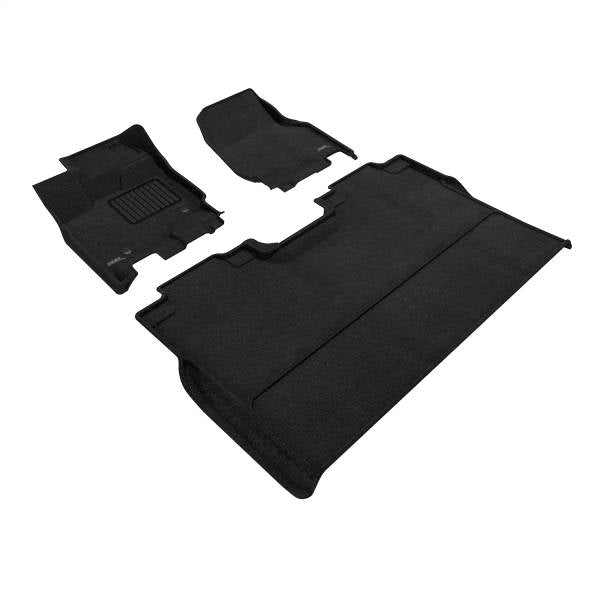 3D MAXpider Floor Mats Ford F150 Lightning Supercrew (2022-2024) All-Weather Elegant Series - Complete Set on Sale