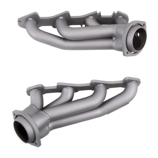 BBK 1-3 4  Shorty Headers Dodge Challenger Charger 5.7L HEMI (05-08) Titanium Ceramic or Polished Silver Ceramic Online Hot Sale