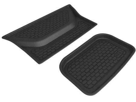 3D MAXpider Cargo Liner Tesla Model Y [5 or 7 Seater] (20-24) Kagu Black Rubber - Upper or Lower Rear Online Hot Sale