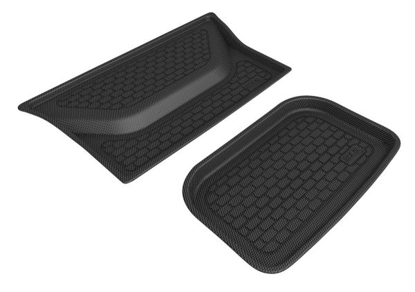 3D MAXpider Cargo Liner Tesla Model Y [5 or 7 Seater] (20-24) Kagu Black Rubber - Upper or Lower Rear Online Hot Sale