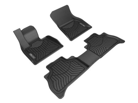 3D MAXpider Floor Mats BMW X5 G05 (2019-2024) All-Weather Maxtrac Series - Complete Set Supply