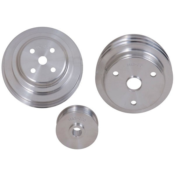 BBK Underdrive Pulleys Chevy Camaro   Monte Carlo V8 (1985-1987) Billet Aluminum - 1598 For Discount