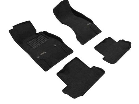 3D MAXpider Floor Mats Chevy Camaro (2016-2024) All-Weather Elegant Series - Complete Set Supply