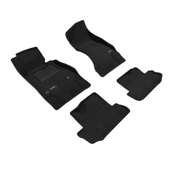 3D MAXpider Floor Mats Chevy Camaro (2016-2024) All-Weather Elegant Series - Complete Set Supply