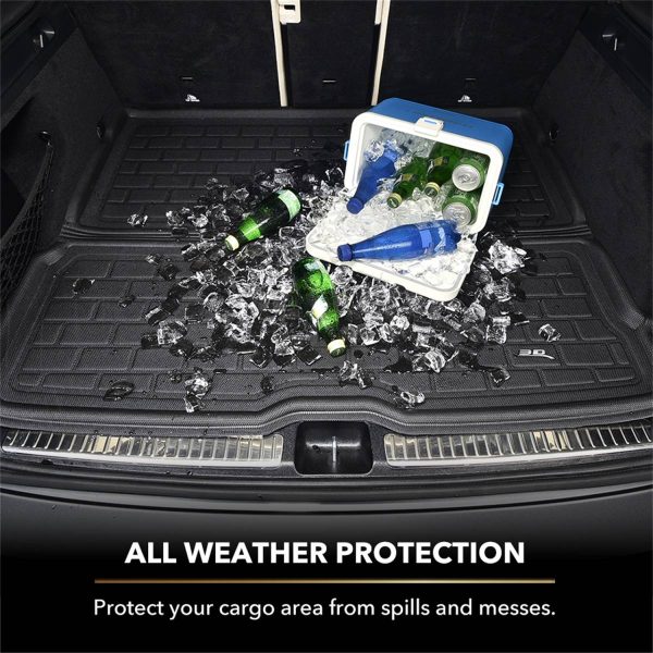 3D MAXpider Cargo Liner Chevy Tahoe (21-24) Kagu Black Rubber  - Behind 3rd Row Seats - M1CH0931309 Online