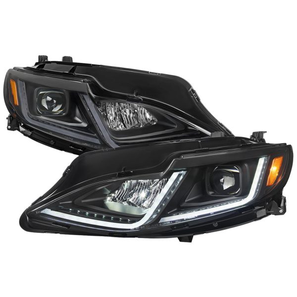 Spec-D Projector Headlights Chevy Malibu (2019-2024) Switchback w  Sequential LED Turn Signals on Sale