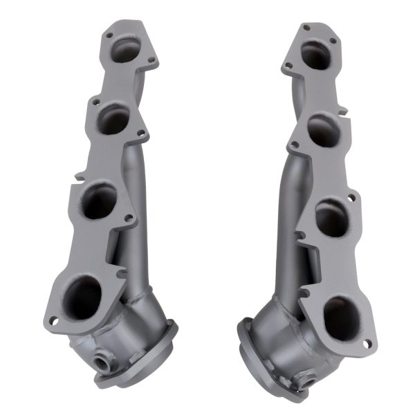 BBK Shorty Headers Challenger Charger 300C 5.7 Hemi (09-24) [1 3 4 ] Titanium Ceramic or Polished Silver Ceramic Online now