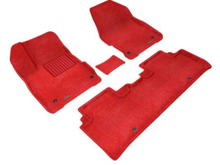 3D MAXpider Floor Mats Kia EV6 (22-24) Premium Perfect Fit Carpet Series - Complete Set Supply