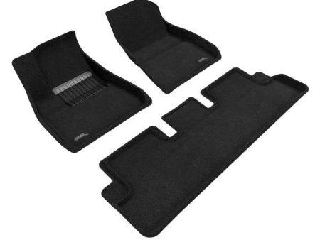 3D MAXpider Floor Mats Tesla Model 3 (2020-2023) All-Weather Elegant Series - Complete Set Cheap