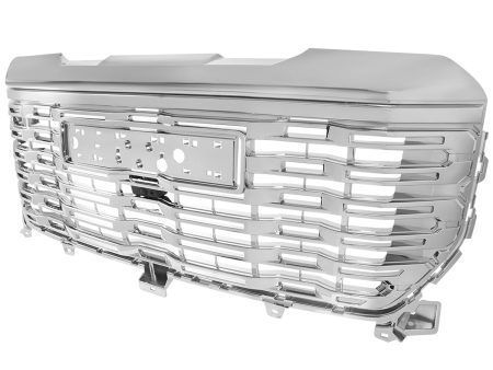 Spec-D Grill GMC Sierra 1500 (2022 2023 2024) Chrome or Black Cheap