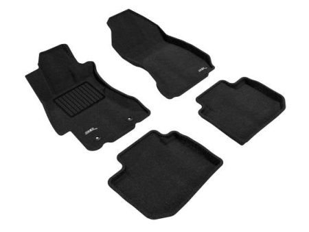 3D MAXpider Floor Mats Subaru WRX   WRX STi (15-21) All-Weather Elegant Series - Complete Set Hot on Sale