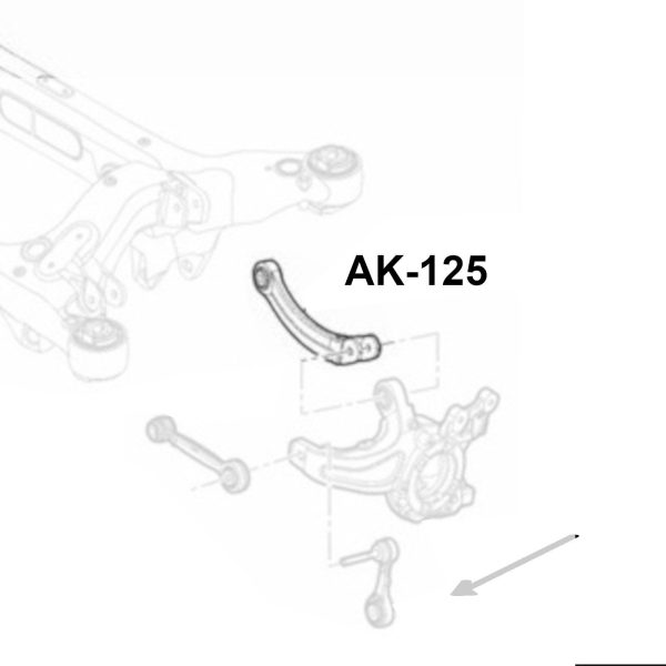 Godspeed Camber Arms Alfa Romeo Giulia 952 (2016-2024) Adjustable Rear Upper Pair Online