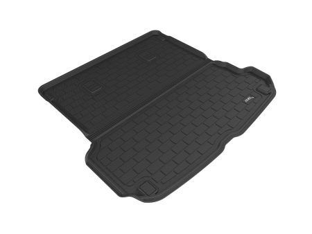 3D MAXpider Cargo Liner Audi Q7   SQ7 (07-24) Stowable Kagu Black Rubber - 2nd or 3rd Row Seat Sale