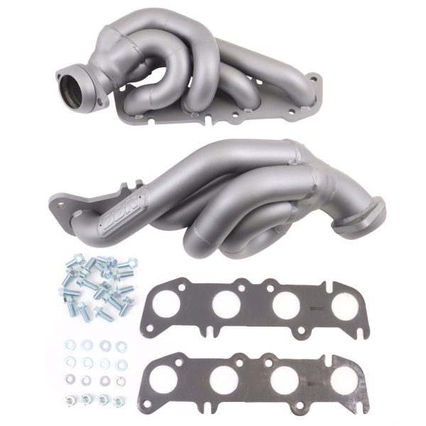 BBK 1-3 4  Shorty Headers Ford F150 Coyote 5.0 (11-14) Titanium Ceramic or Polished Silver Ceramic Discount