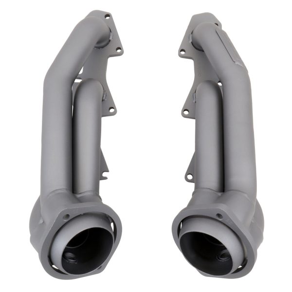 BBK Shorty Headers Challenger Charger 300C 5.7 Hemi (09-24) [1 3 4 ] Titanium Ceramic or Polished Silver Ceramic Online now