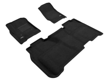 3D MAXpider Floor Mats Chevy Silverado 1500 Crew Cab (14-18) All-Weather Elegant Series - Complete Set For Sale