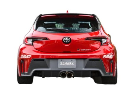 Remark Exhaust Toyota GR Corolla (2023) Elite Spec Dual Tip Catback - Stainless or Burnt Stainless Tips Discount