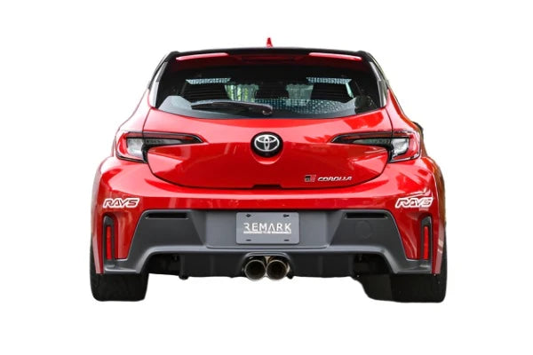 Remark Exhaust Toyota GR Corolla (2023) Elite Spec Dual Tip Catback - Stainless or Burnt Stainless Tips Discount