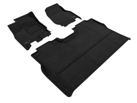 3D MAXpider Floor Mats Ford F150 Super Crew (2015-2024) All-Weather Elegant Series - Complete Set Cheap