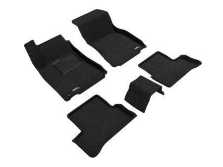 3D MAXpider Floor Mats Mercedes A-Class   AMG 35 V177 (20-23) All-Weather Elegant Series - Complete Set For Cheap