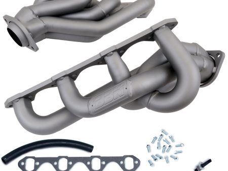 BBK 1-5 8  Shorty Headers Ford Mustang 5.0L (86-93) CARB SMOG Legal - Titanium Ceramic or Polished Silver Ceramic Fashion