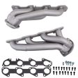 BBK 1-3 4  Shorty Headers Dodge Challenger Charger 5.7L HEMI (05-08) Titanium Ceramic or Polished Silver Ceramic Online Hot Sale