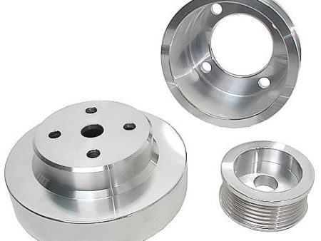 BBK Underdrive Pulleys Ford Mustang 5.0 (1986-1995) Billet Aluminum Online now