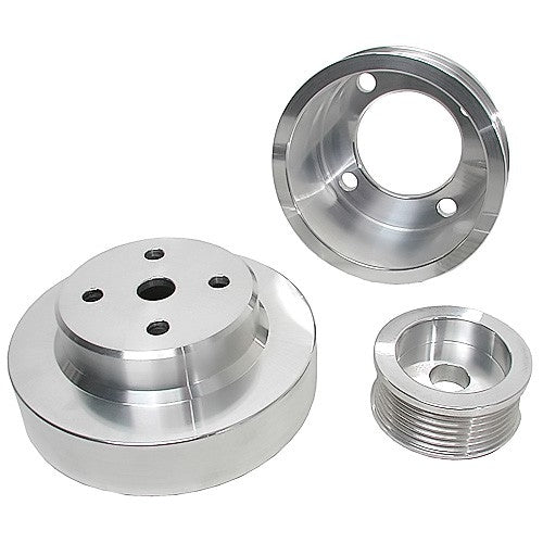 BBK Underdrive Pulleys Ford Mustang 5.0 (1986-1995) Billet Aluminum Online now