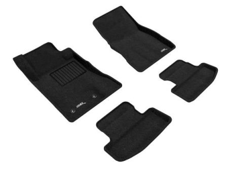 3D MAXpider Floor Mats Ford Ranger Super Crew (2019-2023) All-Weather Elegant Series - Complete Set For Sale