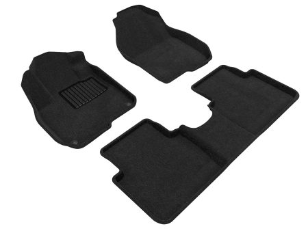 3D MAXpider Floor Mats Honda CRV (2017-2022) All-Weather Elegant Series - Complete Set Fashion