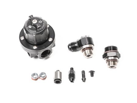 Radium Engineering Direct Mount Fuel Pressure Regulator (8AN ORB, Black DMR-RA) 20-1623-00 Supply